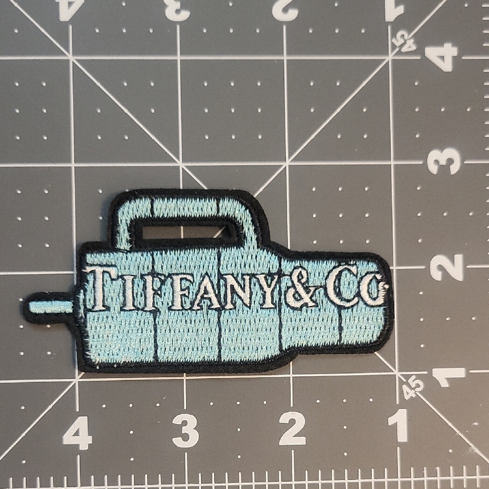Tiffany & Co. Aqua Embroidered Patch